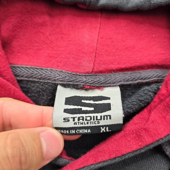 Arkansas Razorbacks Sweater Hoodie Mens XL/2XL Gray Pullover NCAA College Casual - Picture 8 of 10